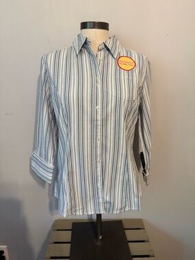 Riders by Lee - Gray Striped Shirt